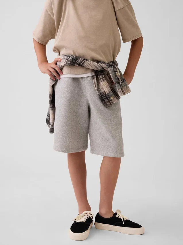 Pantalones cortos de chándal holgados Vintagesoft para niños