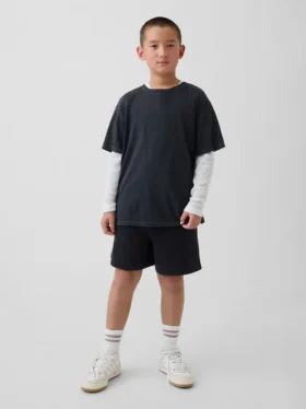 Pantalones cortos de chándal Vintagesoft de 5" para niños