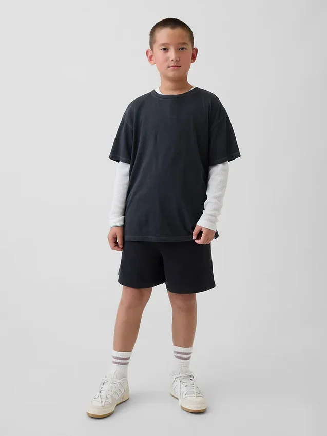 Pantalones cortos de chándal Vintagesoft de 5" para niños