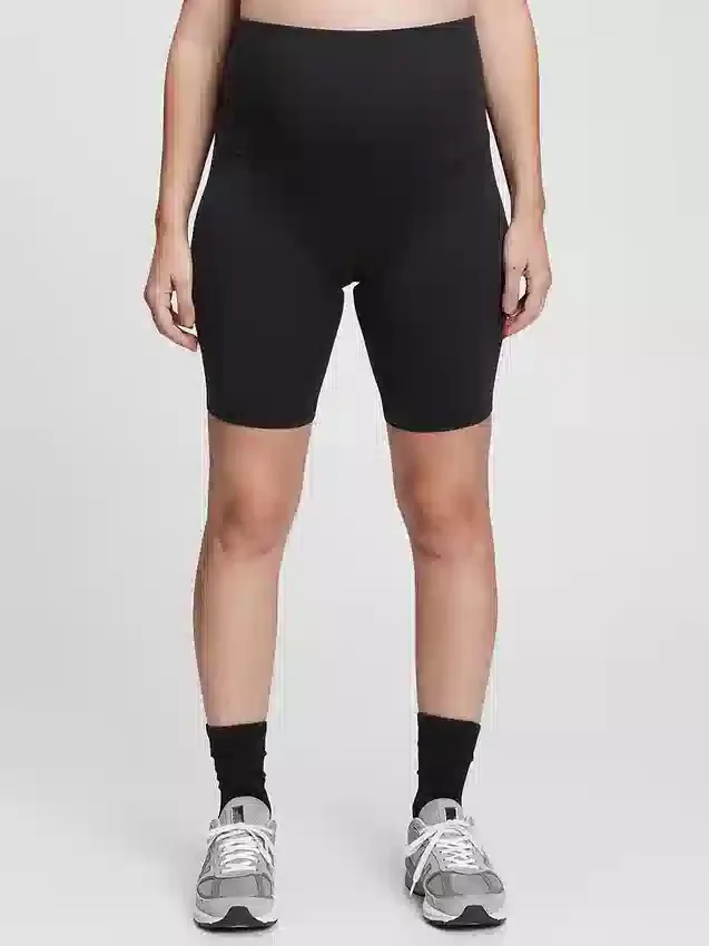 Pantalones cortos de ciclismo premamá «Recycled Power» con panel completo