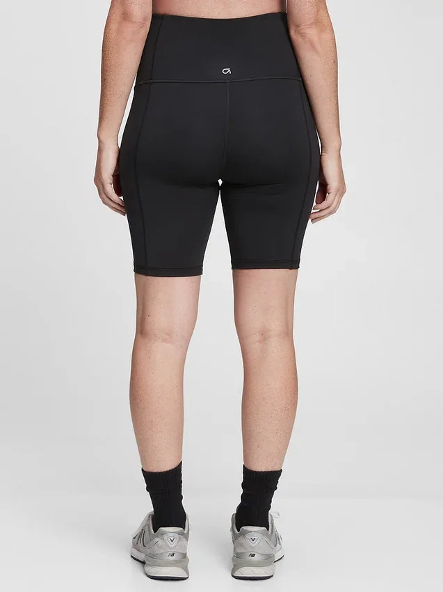 Pantalones cortos de ciclismo premamá «Recycled Power» con panel completo