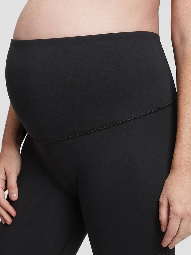 Pantalones cortos de ciclismo premamá «Recycled Power» con panel completo