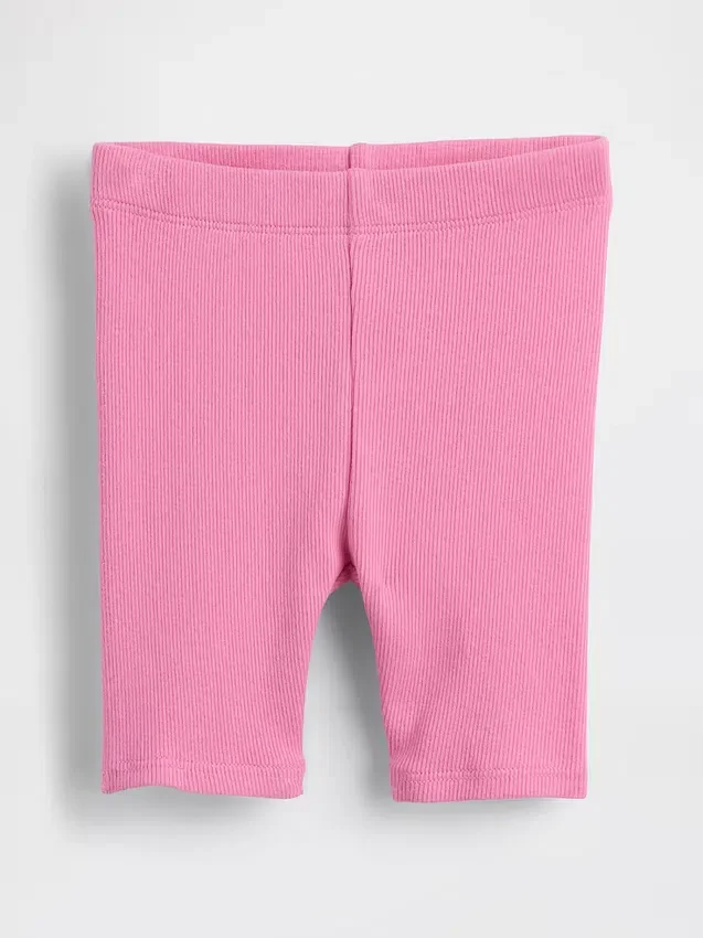 Pantalones cortos de ciclista acanalados combinables para Bebé y Niño