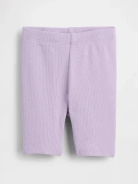 Pantalones cortos de ciclista acanalados combinables para Bebé y Niño