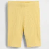 Pantalones cortos de ciclista acanalados combinables para Bebé y Niño