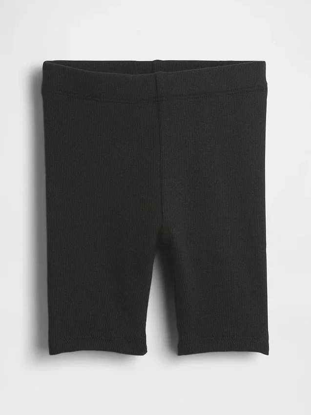 Pantalones cortos de ciclista acanalados combinables para Bebé y Niño