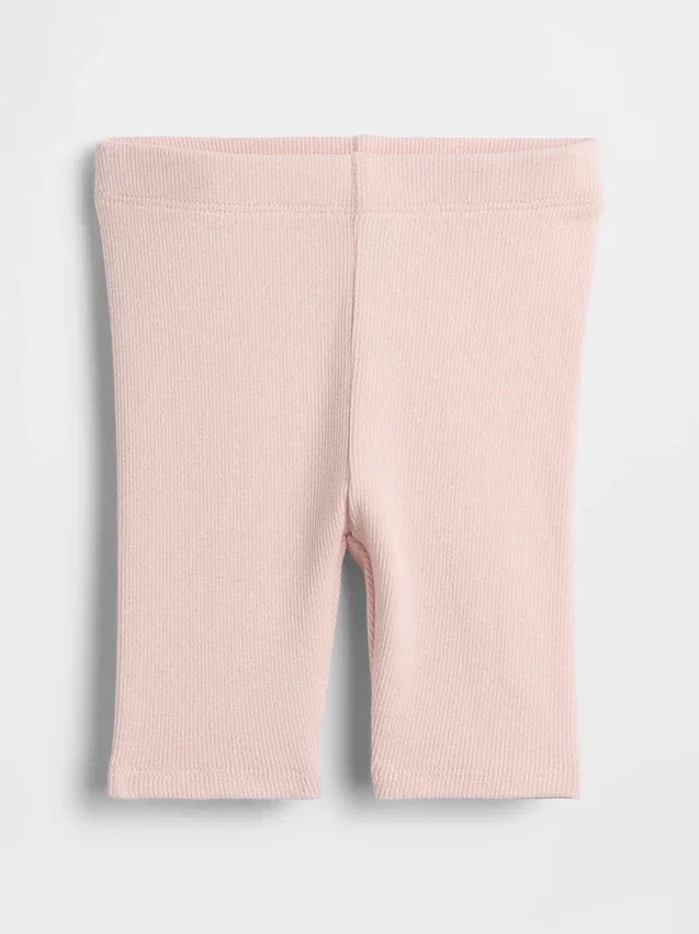 Pantalones cortos de ciclista acanalados combinables para Bebé y Niño