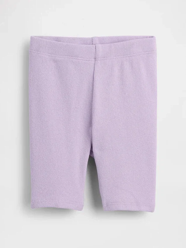 Pantalones cortos de ciclista acanalados combinables para Bebé y Niño