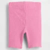 Pantalones cortos de ciclista acanalados combinables para Bebé y Niño