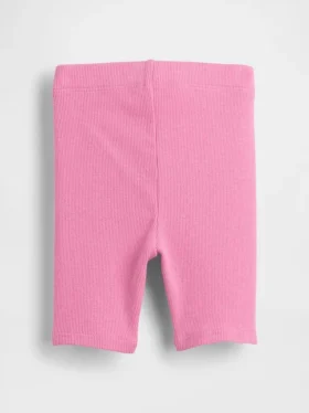 Pantalones cortos de ciclista acanalados combinables para Bebé y Niño