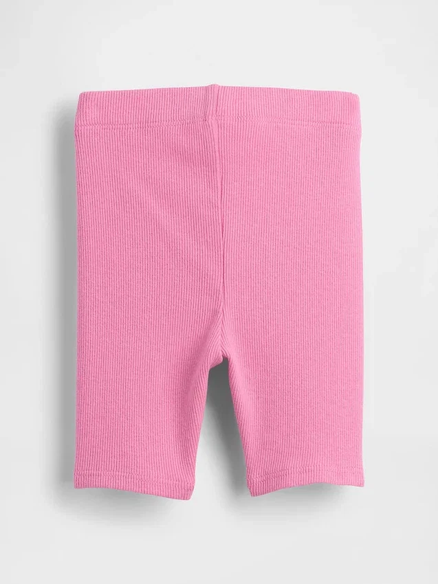 Pantalones cortos de ciclista acanalados combinables para Bebé y Niño