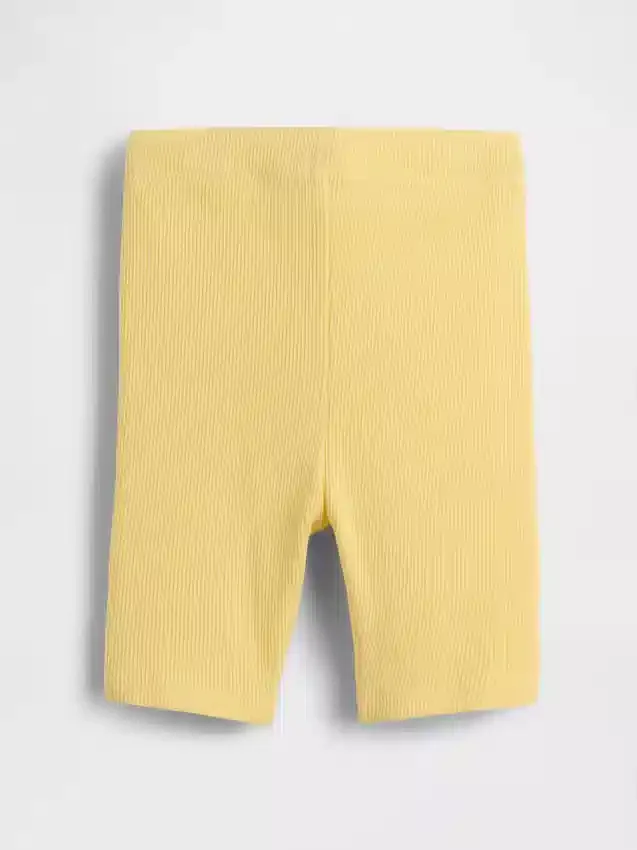 Pantalones cortos de ciclista acanalados combinables para Bebé y Niño