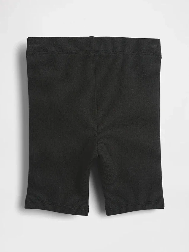 Pantalones cortos de ciclista acanalados combinables para Bebé y Niño