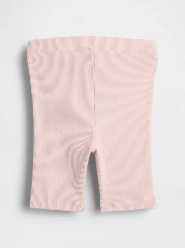 Pantalones cortos de ciclista acanalados combinables para Bebé y Niño