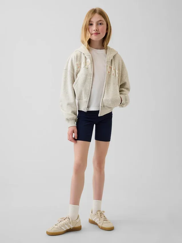 Pantalones cortos de ciclista con vuelta para niños