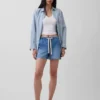 Pantalones cortos de denim «Easy» de 4"