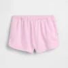 Pantalones cortos de felpa Vintagesoft para niños con diseño de delfines y corte holgado