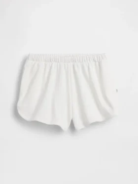 Pantalones cortos de felpa Vintagesoft para niños con diseño de delfines y corte holgado