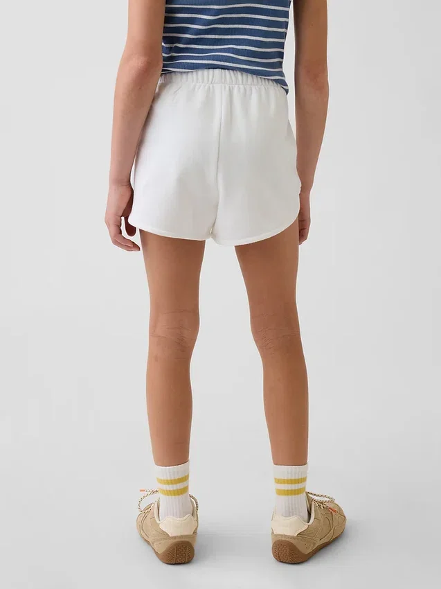 Pantalones cortos de felpa Vintagesoft para niños con diseño de delfines y corte holgado