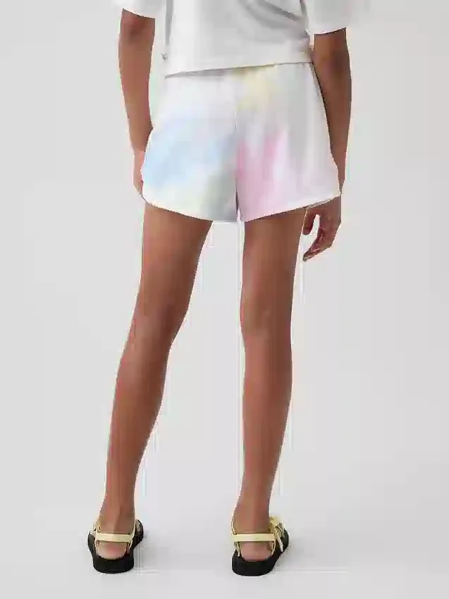 Pantalones cortos de felpa Vintagesoft para niños con diseño de delfines y corte holgado