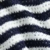 Pantalones cortos de ganchillo a rayas para niño