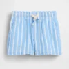 Pantalones cortos de gasa de algodón estampados para bebés y niños pequeños