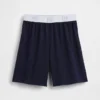 Pantalones cortos de pijama con logotipo reciclado para niños