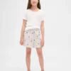 Pantalones cortos de pijama de franela reciclada para niños