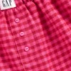 Pantalones cortos de pijama de franela reciclada para niños