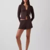 Pantalones cortos de pijama de modal acanalado, de tacto muy suave