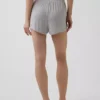 Pantalones cortos de pijama de modal acanalado, de tacto muy suave