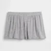 Pantalones cortos de pijama de modal acanalado, de tacto muy suave