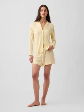 Pantalones cortos de pijama de modal, de tacto muy suave