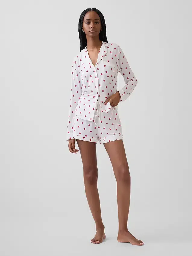 Pantalones cortos de pijama de modal, de tacto muy suave