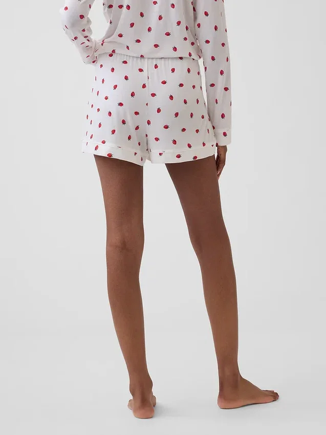 Pantalones cortos de pijama de modal, de tacto muy suave