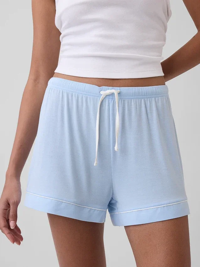 Pantalones cortos de pijama de modal, de tacto muy suave