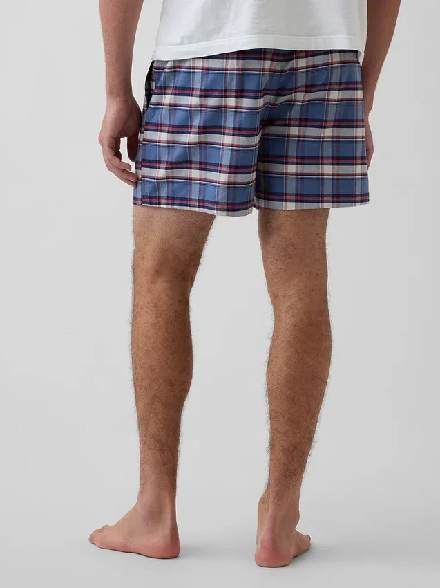 Pantalones cortos de pijama de Oxford