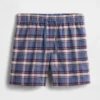 Pantalones cortos de pijama de Oxford