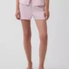 Pantalones cortos de pijama de popelín