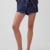 Pantalones cortos de pijama de popelín