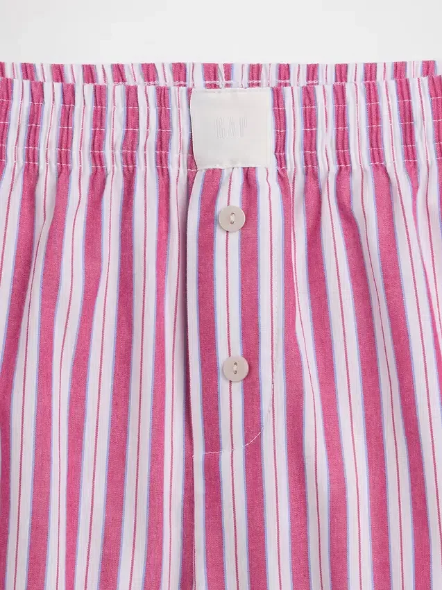 Pantalones cortos de pijama de popelín