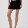 Pantalones cortos de punto de ganchillo 100 % algodón