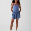 Pantalones cortos de running de secado rápido con bajo de mariposa para niños