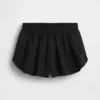 Pantalones cortos de running de secado rápido con bajo de mariposa para niños