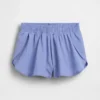 Pantalones cortos de running de secado rápido con bajo de mariposa para niños