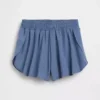 Pantalones cortos de running de secado rápido con bajo de mariposa para niños