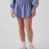 Pantalones cortos de running de secado rápido con bajo de mariposa para niños