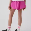 Pantalones cortos de running de secado rápido con bajo de mariposa para niños