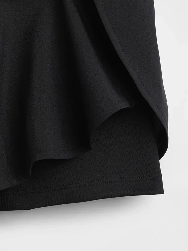 Pantalones cortos de running de secado rápido con bajo de mariposa para niños