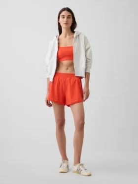 Pantalones cortos de running GapFit Tech de talle alto
